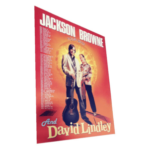 2010jacksonbrowneanddavidlindleytourposter