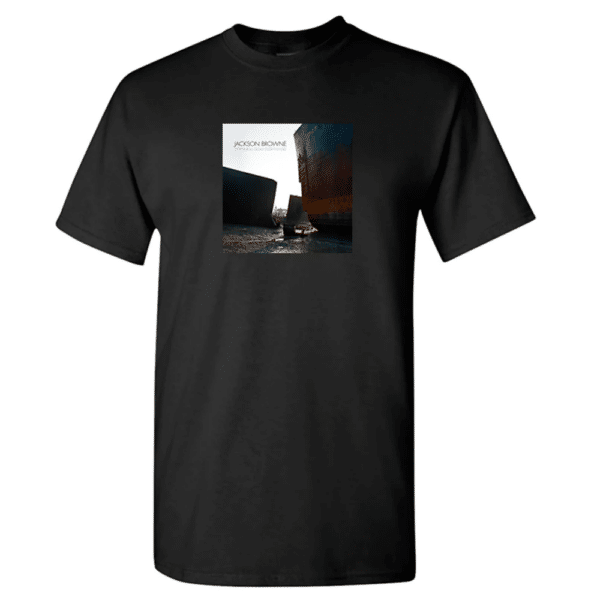 Downhillfromeverywhere Blacktshirt Front